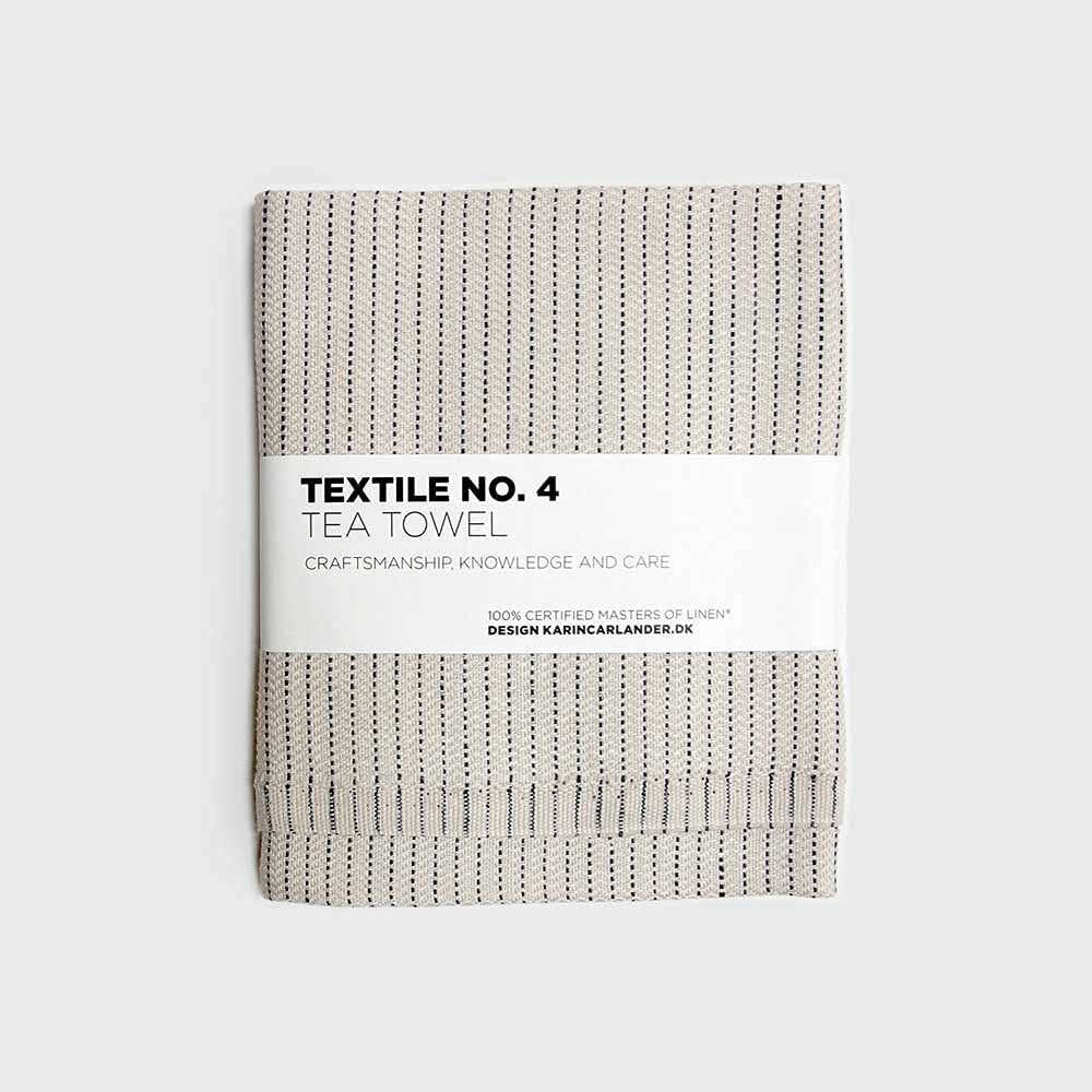 Karin Carlander TEXTILE NO.4 亞麻茶巾 織4號