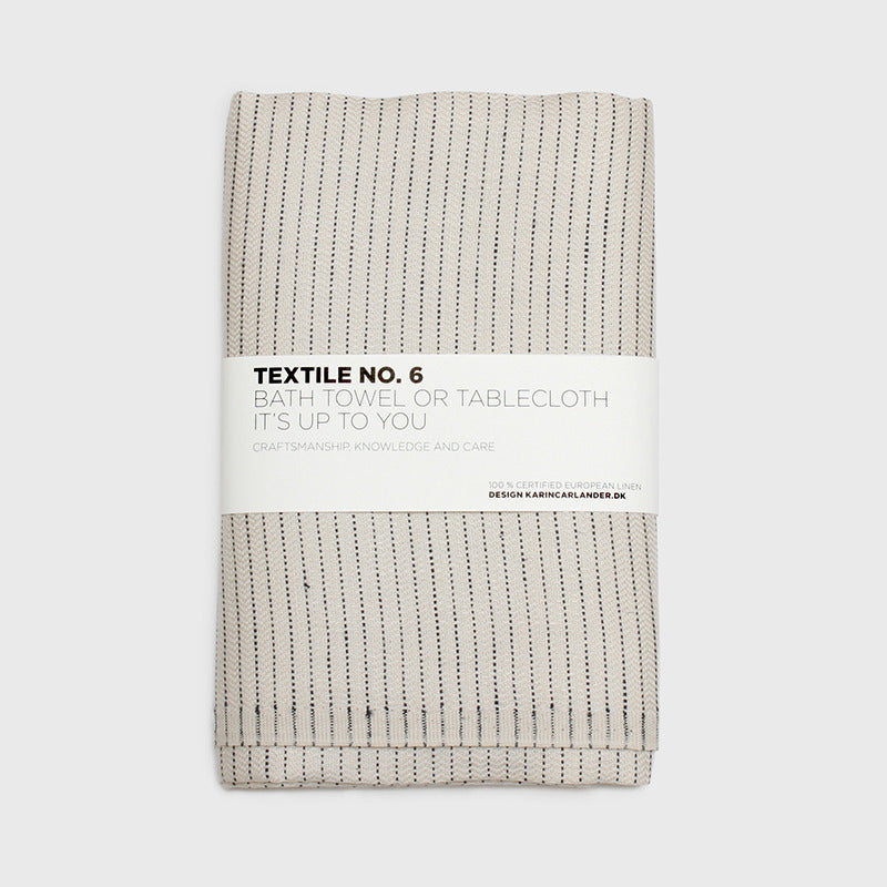 Karin Carlander TEXTILE NO.6 亞麻桌布 織6號