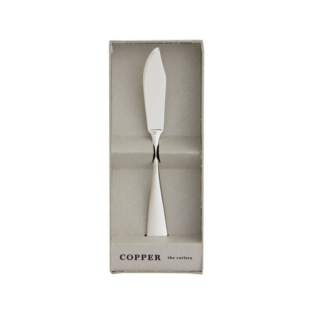 純銅製 COPPER奶油抹⼑|銀