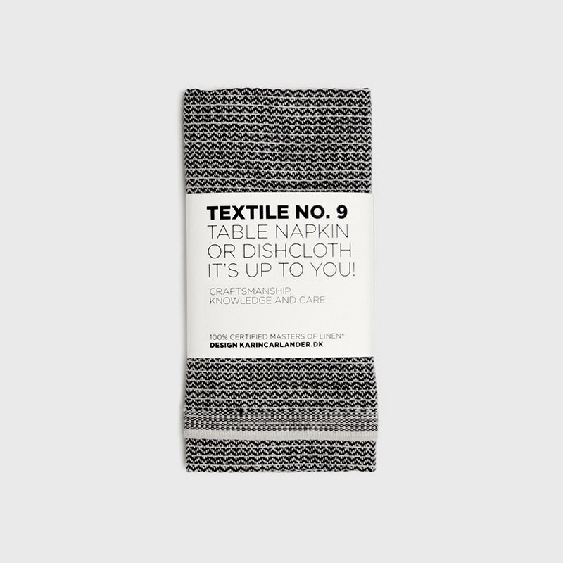 Karin Carlander TEXTILE NO. 9 亞麻廚房擦拭布 織9號
