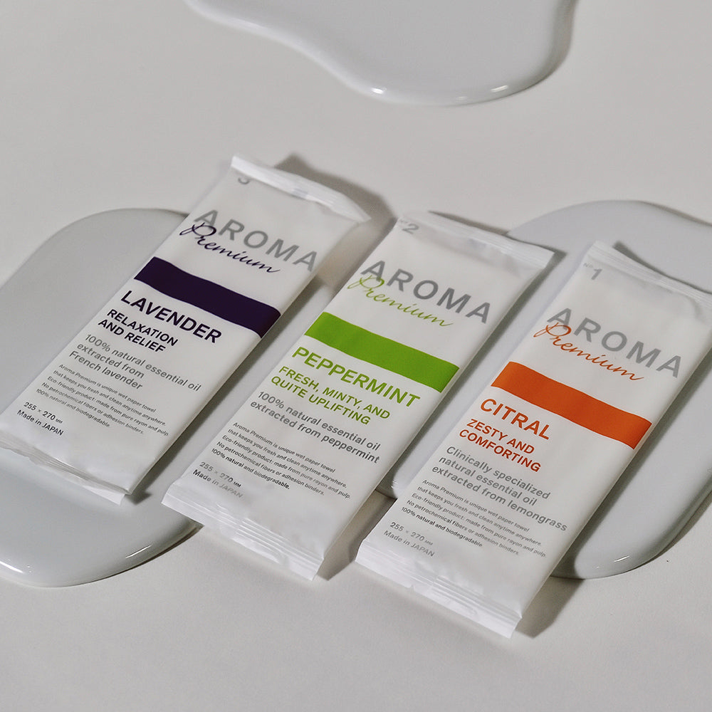 VB 抗病菌濕紙巾AROMA檸檬香茅 - 盒裝 (10入)