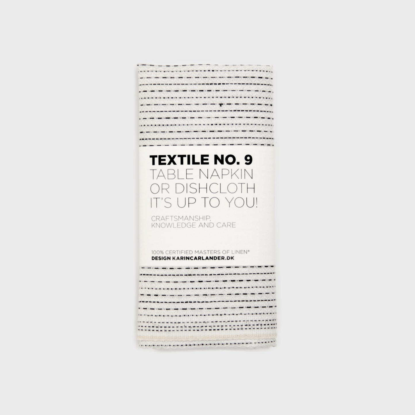 Karin Carlander TEXTILE NO. 9 亞麻廚房擦拭布 織9號