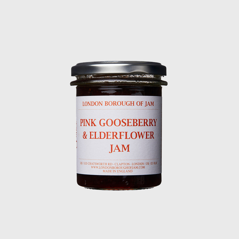 LBJ 粉紅醋栗&接骨木花果醬 PINK GOOSEBERRY & ELDERFLOWER JAM