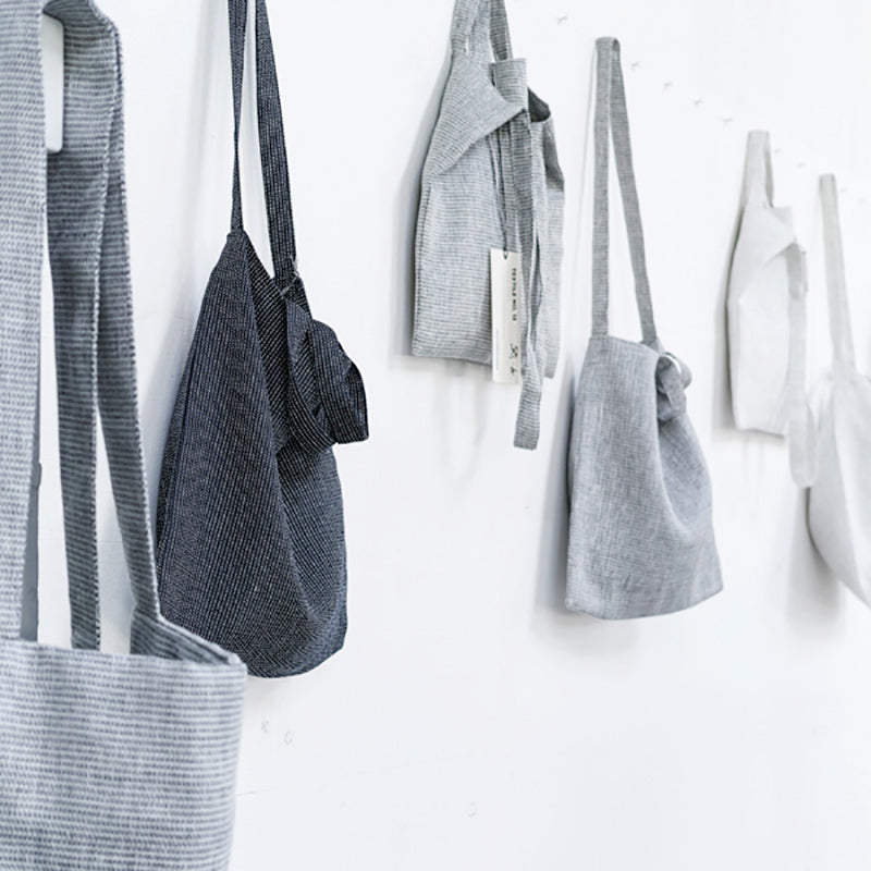 Karin Carlander TEXTILE NO.13 亞麻托特包 織13號